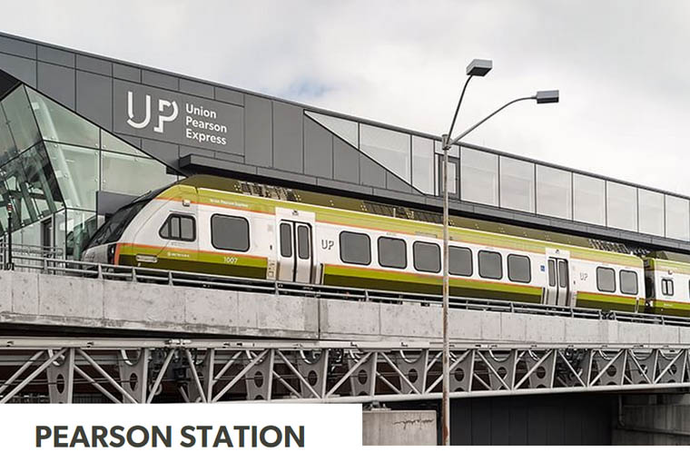 UP Express 联合车站-皮尔逊机场快线-Train