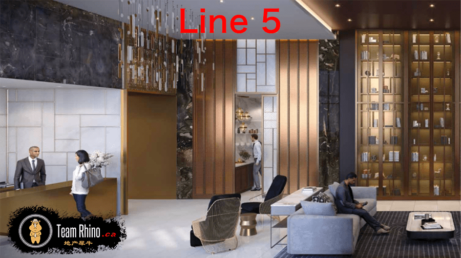 Line5 Lobby 多伦多地产犀牛团队