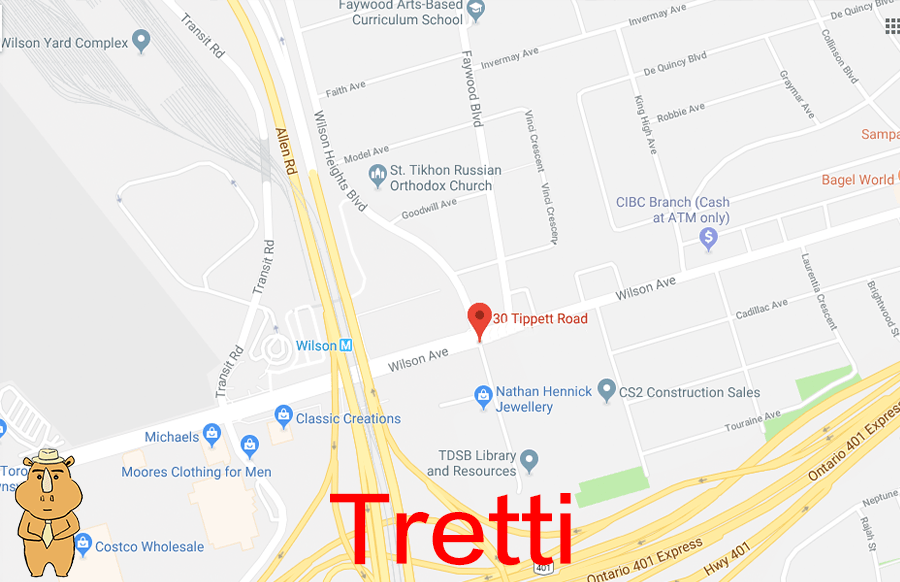 Tretti Map 多伦多地产犀牛团队