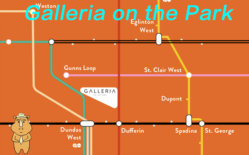 Galleria Location 多伦多地产犀牛团队