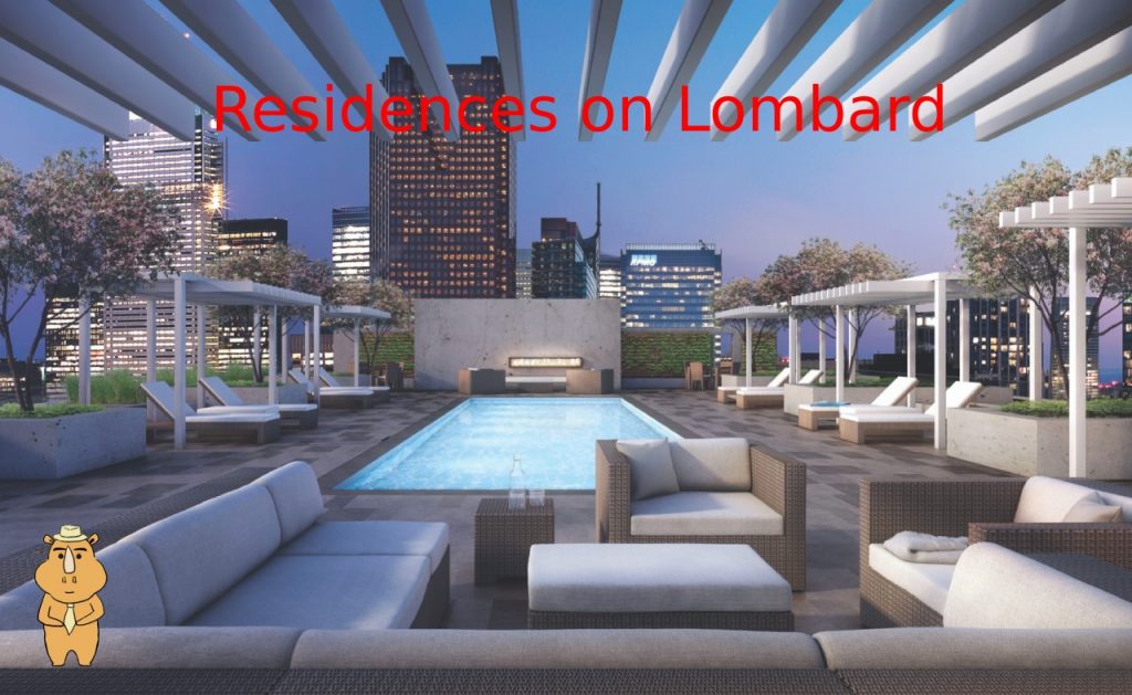 Residences on Lombard pool 多伦多地产犀牛团队