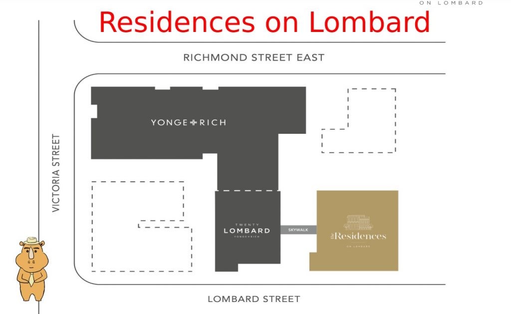 Residences on Lombard sitemap 多伦多地产犀牛团队