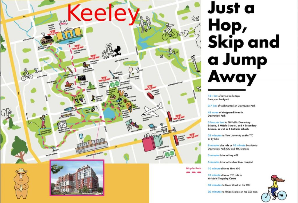 KEELEY Condos-map