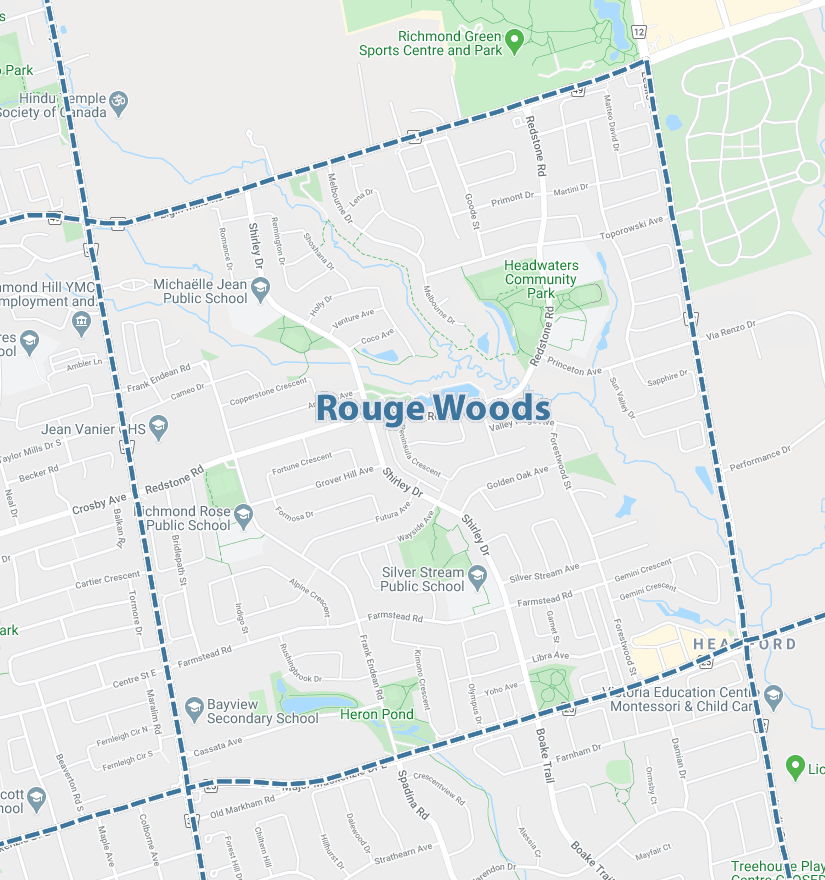 列治文山Rouge Woods镇屋独立屋2021年9月成交数据