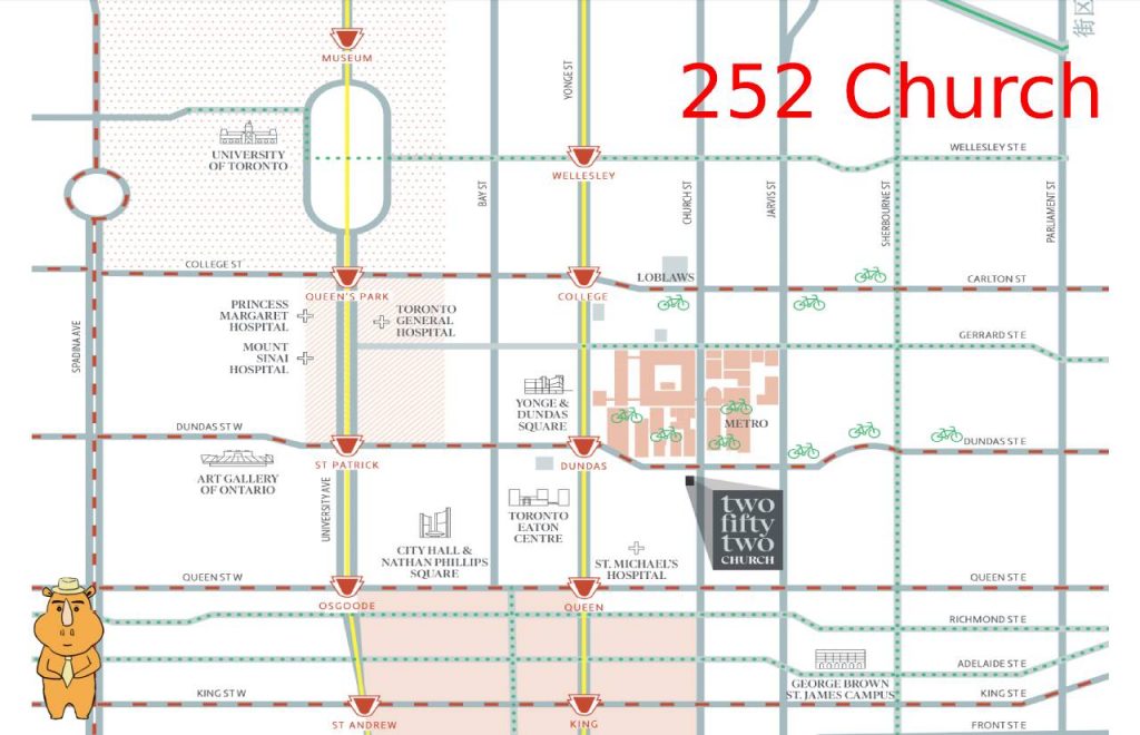 252 church map