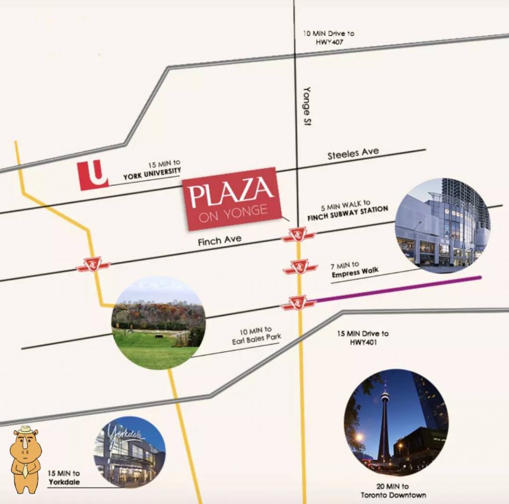 Plaza map 地产犀牛团队