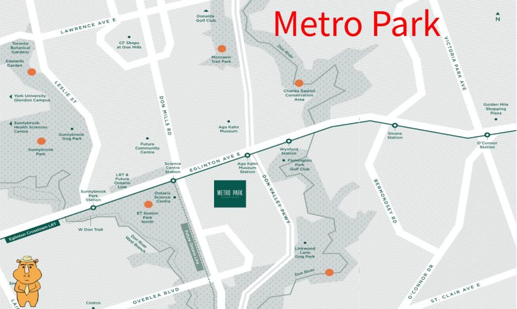 MetroPark Map1 地产犀牛团队