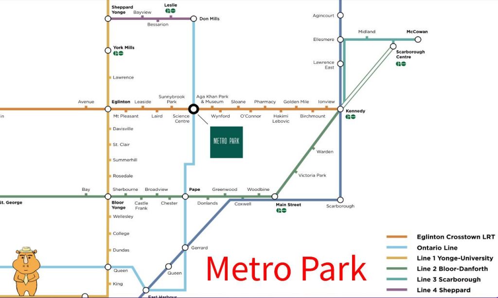 MetroPark Subway 地产犀牛团队