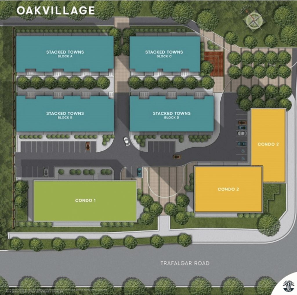 Oakvillage3 siteplan 地产犀牛团队