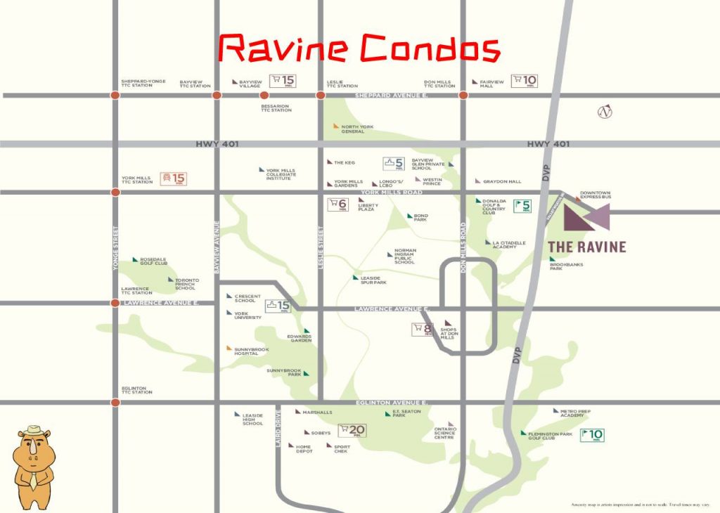 Ravine-map