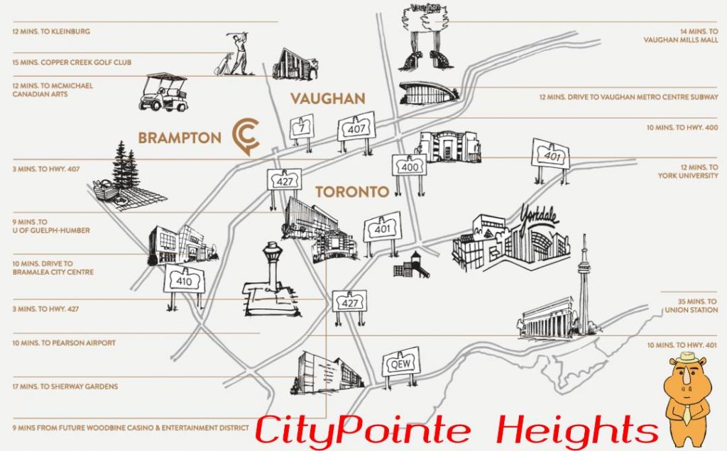 CityPointe Heights-map