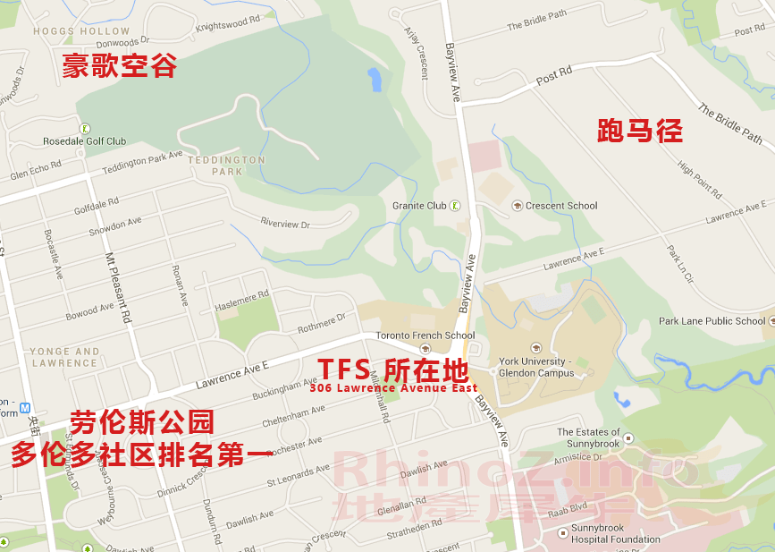 TFS-TorontoFrechSchool-map