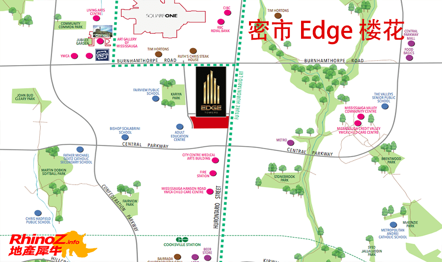 Edge Map 多伦多地产犀牛团队