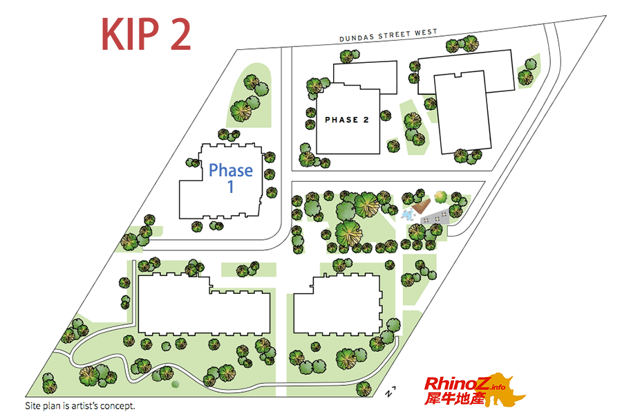 KIP2 Siteplan 多伦多地产犀牛团队